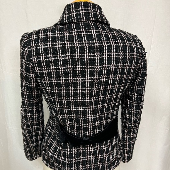 Vintage Black and White Blazer - Picture 5 of 13